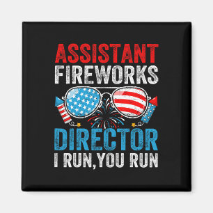 Istant Fireworks Director Funny 4th Of July Men Wo Magnet