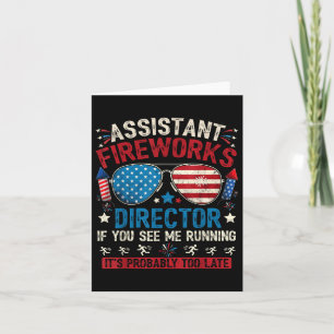 Istant Fireworks Director If You See July 4th Fire Card