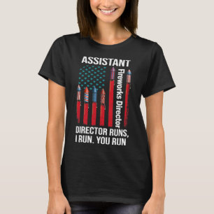 Istant Fireworks Director Usa Independence Day Jul T-Shirt