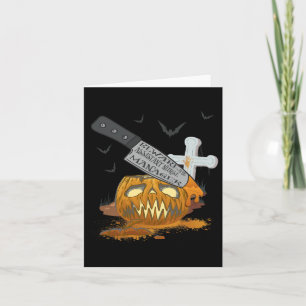 Istant Nurse Manager Funny Halloween Party Card