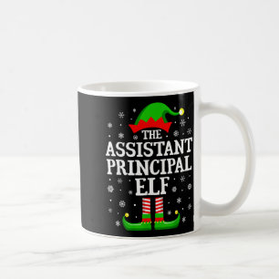 Istant Principal Elf Funny Christmas Family Matchi Coffee Mug