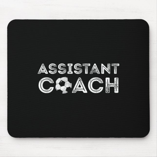 Istant Soccer Coach Coaches Appreciation Funny Coa Mouse Mat (Front)