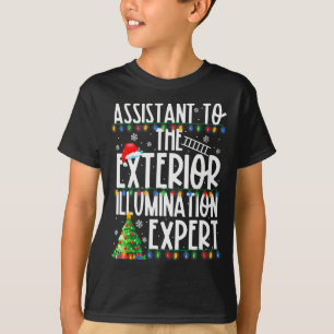 Istant To Exterior Illumination Expert Christmas L T-Shirt