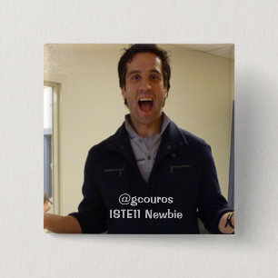 ISTE11 Buttom 15 Cm Square Badge