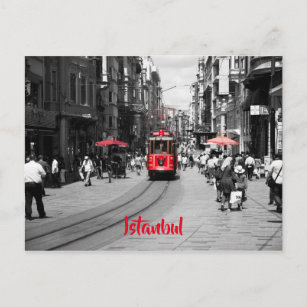 Istiklal Street, Istanbul Postcard