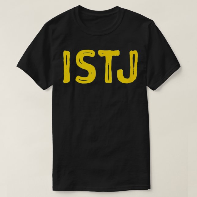 ISTJ Introvert Personality Type  T-Shirt (Design Front)