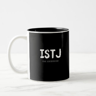 ISTJ - Practical Rationalist (White) Two-Tone Coffee Mug