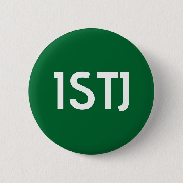 ISTJ Team Member Button (Front)