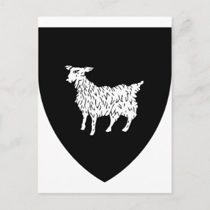 Istria Coat of arms in Croatia Postcard