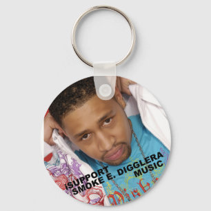 iSupport Smoke E. Digglera Music Key Ring