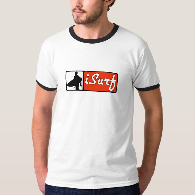 iSurf Red T-Shirt (Front)