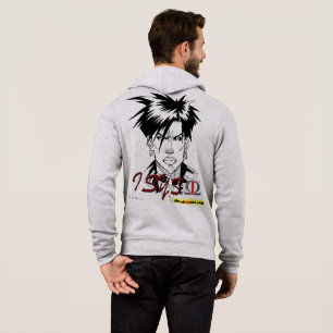 isys omega hoodie white and grey