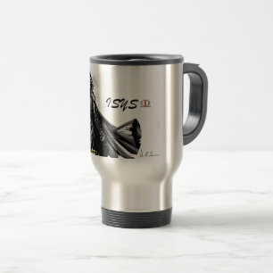 ISYS OMEGA YEAR 4000 "STEEL" version Travel Mug