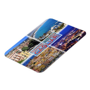 IT2027 Europe - Italy - Sardinia - Cagliari - Harb Magnet