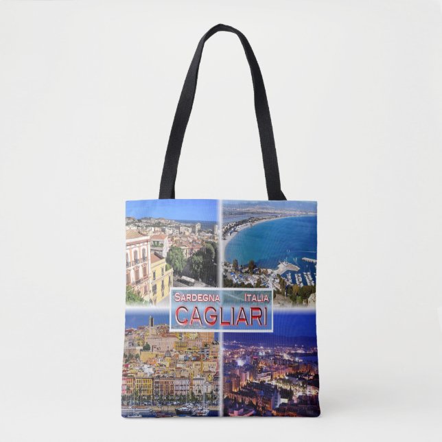 IT2027 Europe - Italy - Sardinia - Cagliari - Harb Tote Bag (Front)