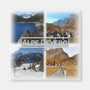 IT3260 Europe, Italy, Piedmont, Alpe Devero fridge Magnet