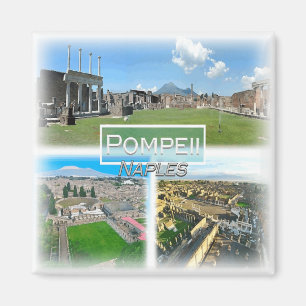 IT3266 Europe, Italy, Naples, Pompeii, fridge Magnet
