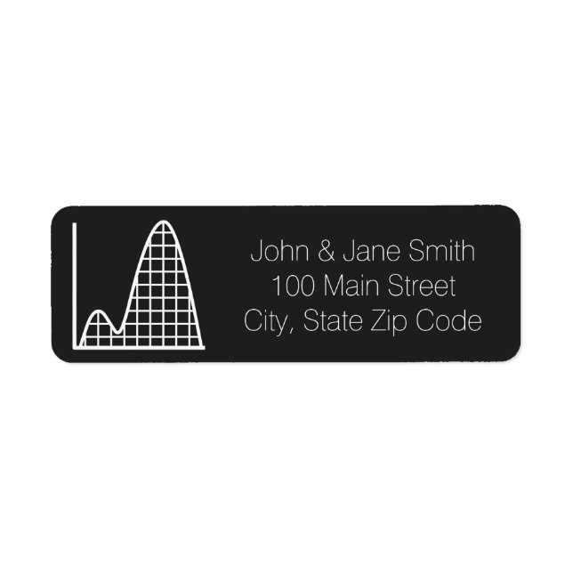 It Adds Up in Black Return Address Label (Front)