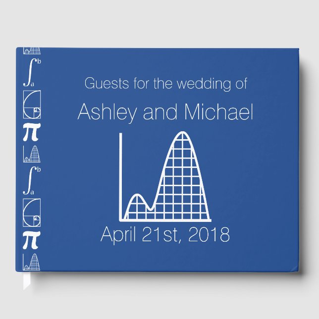 It Adds Up in Blue Guest Book (Front)