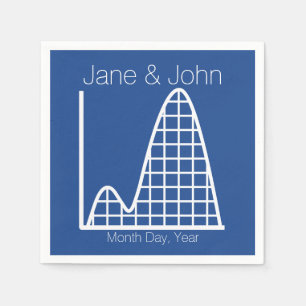 It Adds Up in Blue Napkins