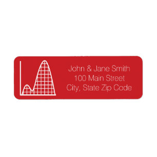 It Adds Up in Cherry Return Address Label