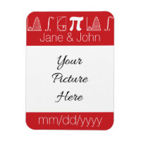 It Adds Up in Cherry Save-the-Date Magnet