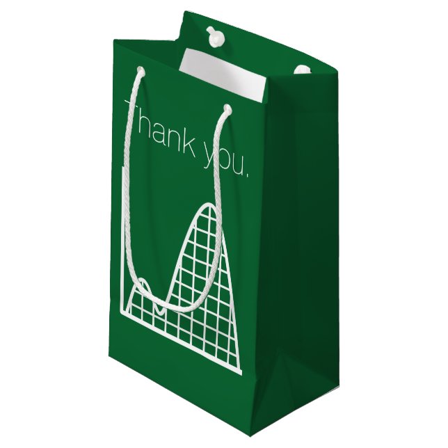 It Adds Up in Green Gift Bag (Front Angled)