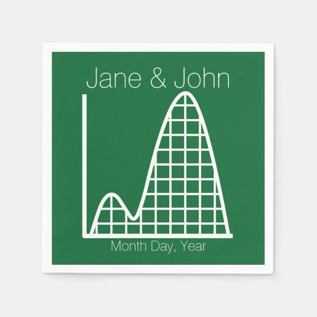 It Adds Up in Green Napkins (Front)
