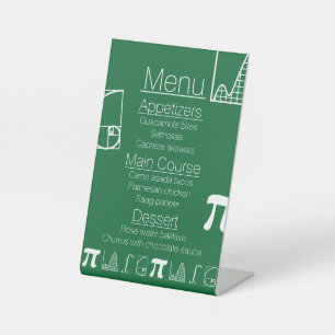 It Adds Up in Green Pedestal Sign