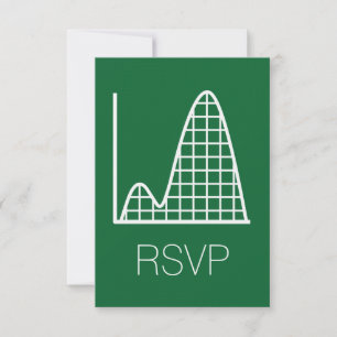 It Adds Up in Green RSVP Card