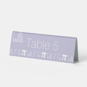 It Adds Up in Lavender Table Tent Sign