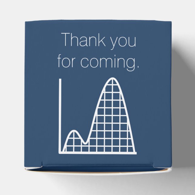 It Adds Up in Navy Favour Box (Top)