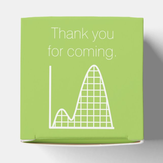 It Adds Up in Peridot Favour Box (Top)