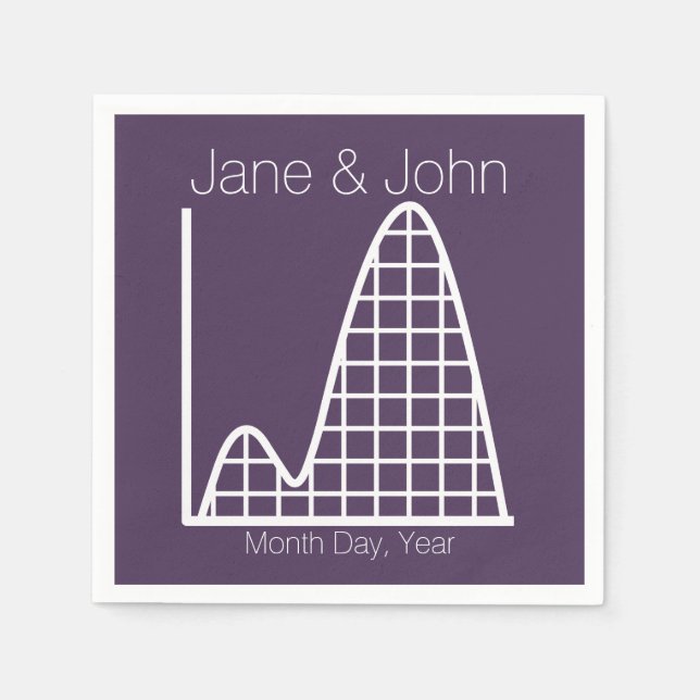 It Adds Up in Purple Napkins (Front)