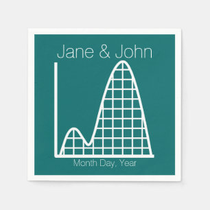 It Adds Up in Teal Napkins