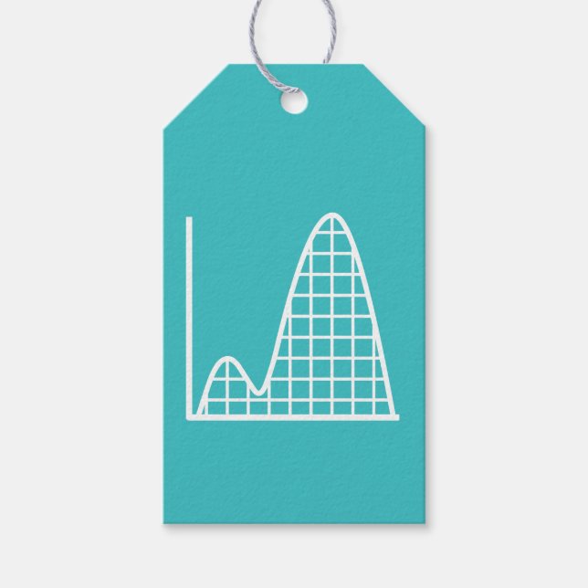 It Adds Up in Turquoise Gift Tag (Front)