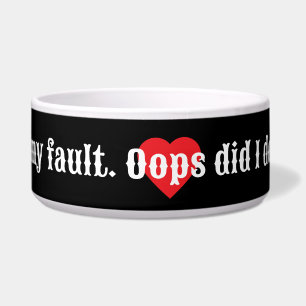 It ain't my fault. Oops, did I do that? Collection