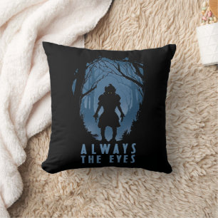 IT Always The Eyes Forest Silhouette Cushion