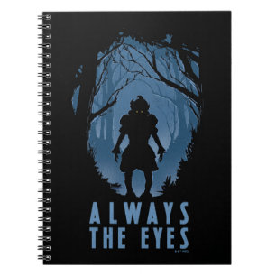 IT Always The Eyes Forest Silhouette Notebook