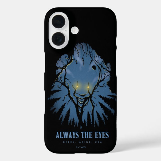 IT Always The Eyes Pareidolic Tree Tops Case-Mate iPhone Case (Back)