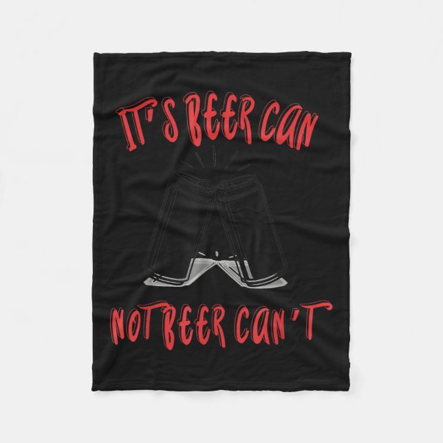It Been Can Not Beer Can't  Fleece Blanket (Front)