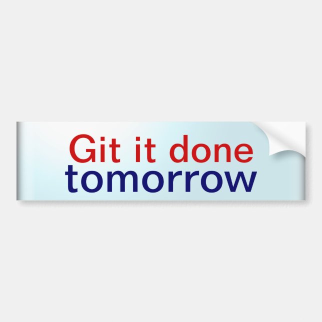 it bumper sticker (Front)