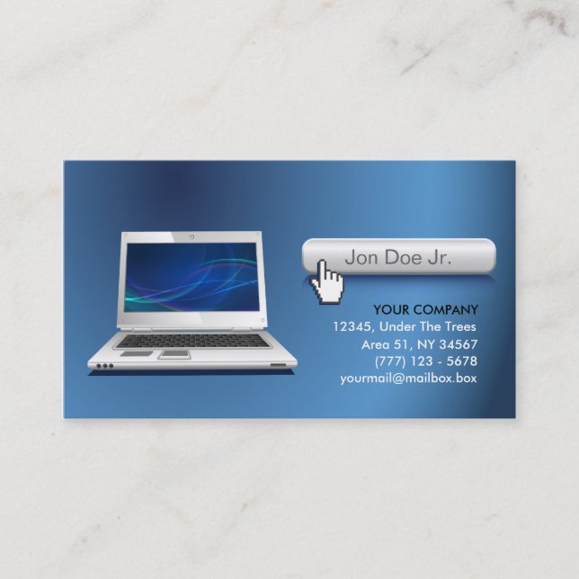 IT business card (Front)