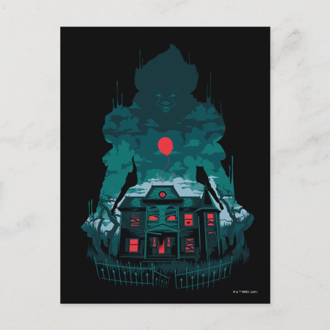 It Chapter 2 | Pennywise and House Postcard (Front)