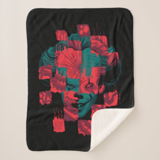 It Chapter 2 | Pennywise - Come Back and Play Sherpa Blanket