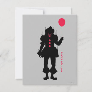 It Chapter 2   Pennywise Silhouette Card