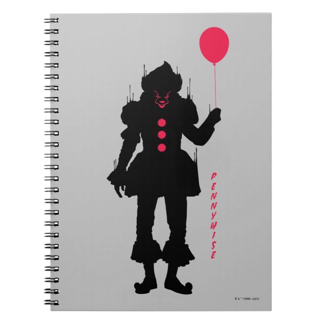It Chapter 2 | Pennywise Silhouette Notebook (Front)
