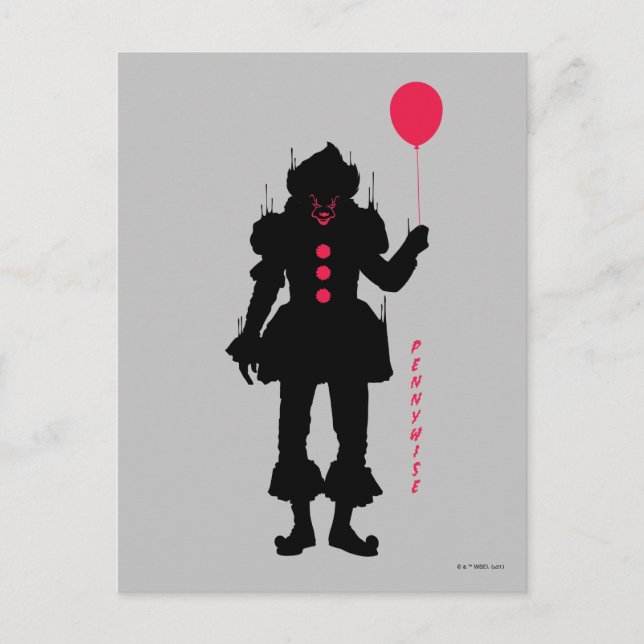 It Chapter 2 | Pennywise Silhouette Postcard (Front)