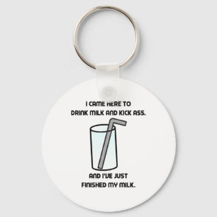 IT Crowd Drink Milk Key Ring
