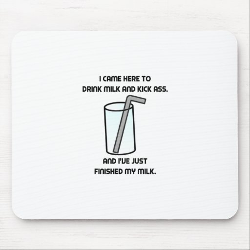 Image of IT Crowd Drink Milk Mouse Mat
